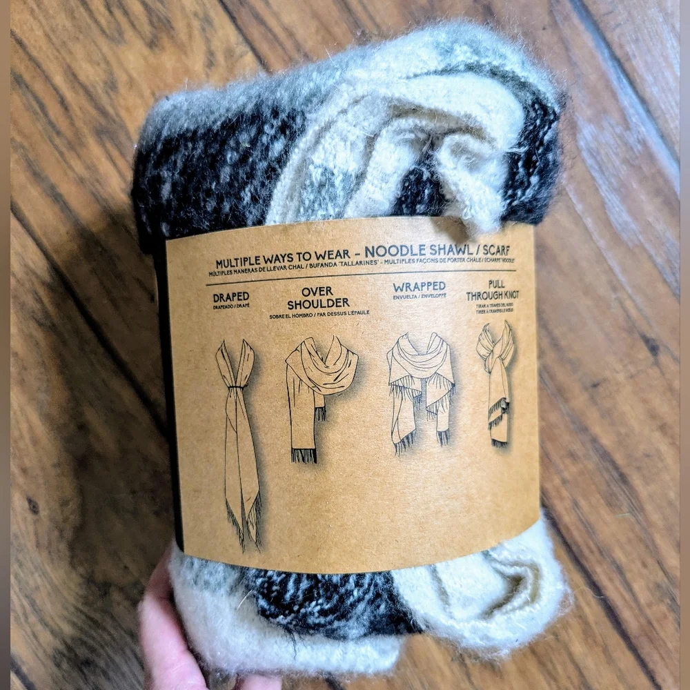 Fuzzy Convertible Scarf - Picture 2 of 3